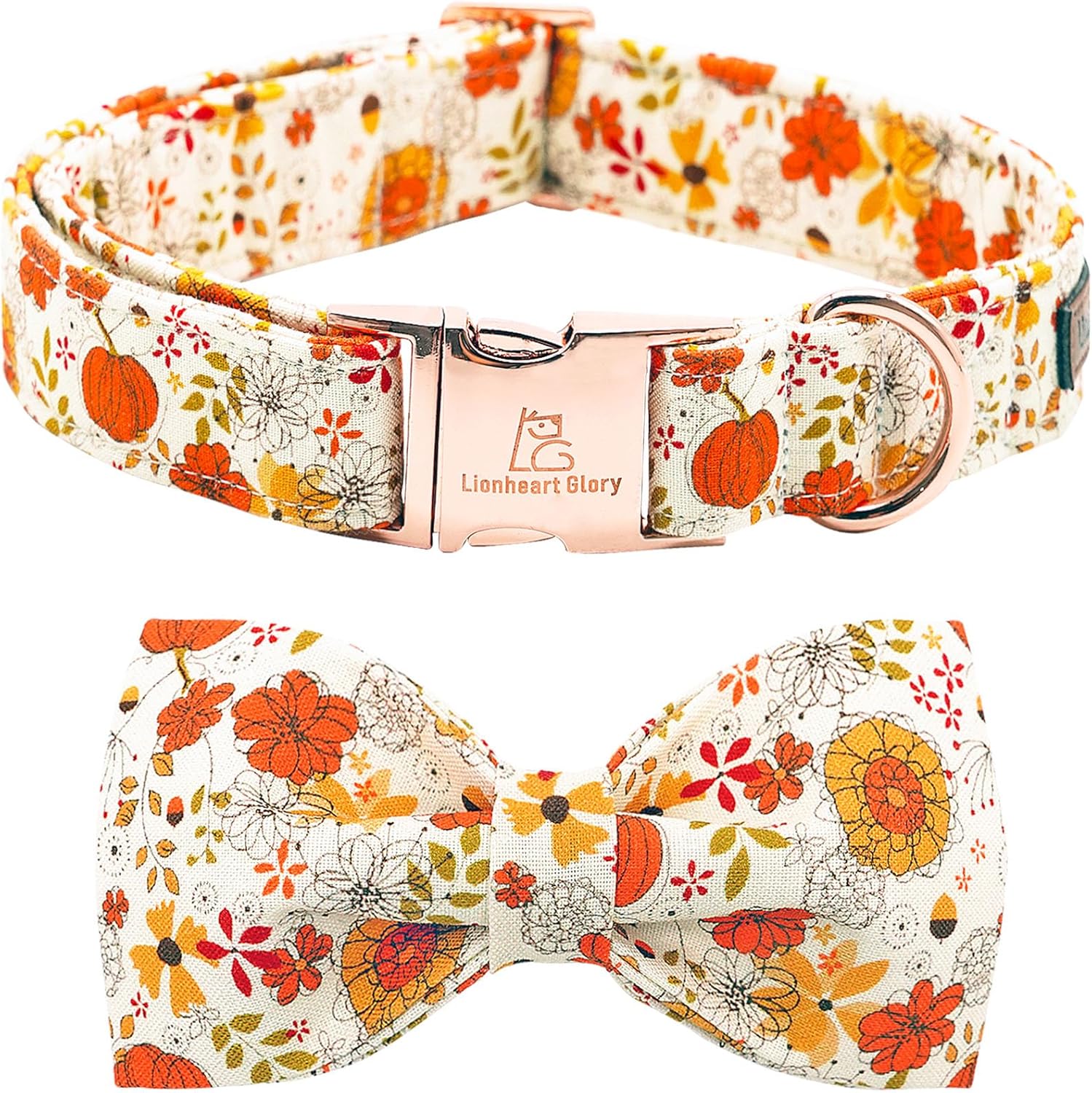 Christmas Plaid Dog Collar Adjustable Soft Dog Collar with Bowtie, Pet Gift Dog Collars Bow for Small Medium Large Dogs